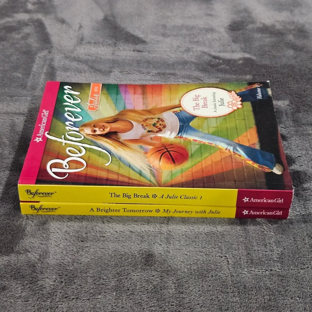 American‎ Girl Julie 1974 Beforever Lot of 2 The Big Break A Brighter Tomorrow